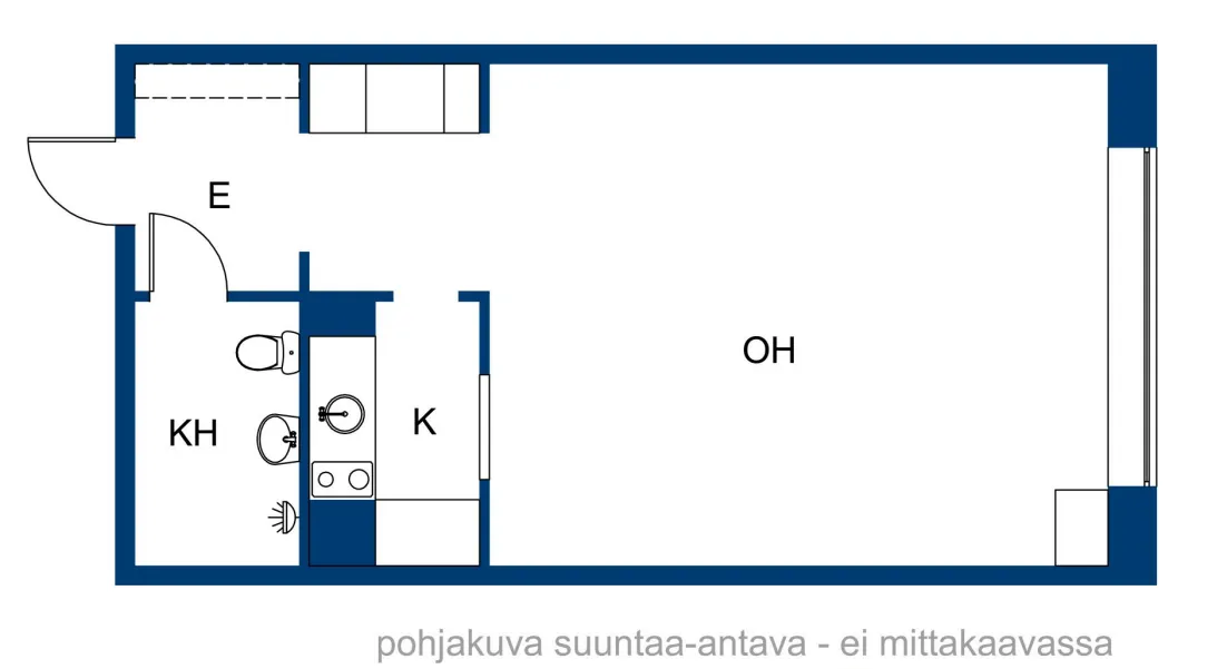 Hyreslägenhet på Turku i turku