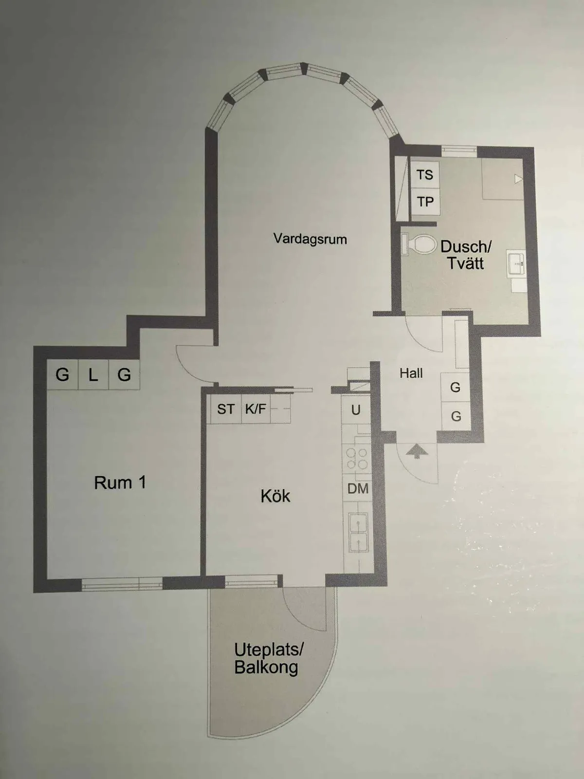 Hyreslägenhet på Lund i lund