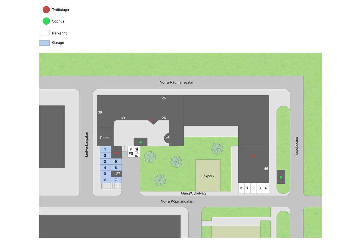 Hyreslägenhet på Gävle i gavle