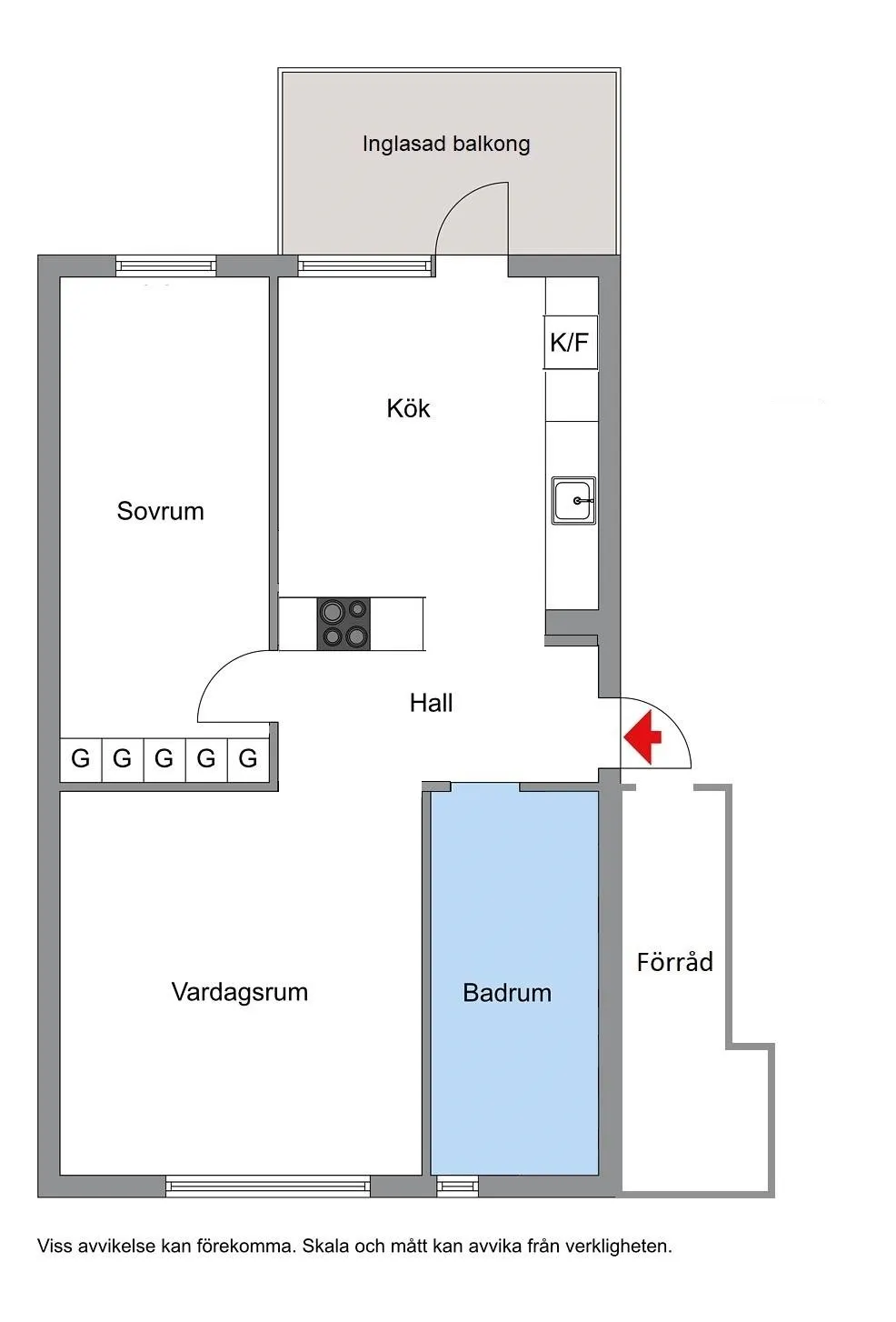 Hyreslägenhet på Norsborg i norsborg