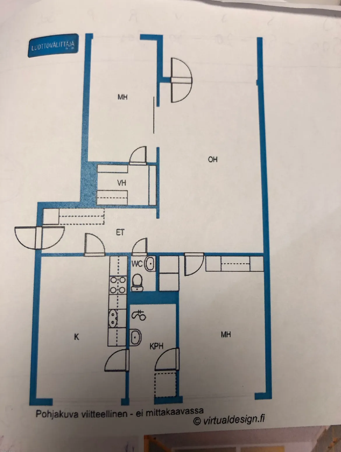 Hyreslägenhet på Riihimäki i riihimaki