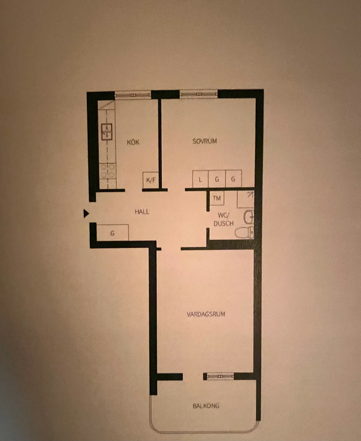 Hyreslägenhet på Västerås i vasteras