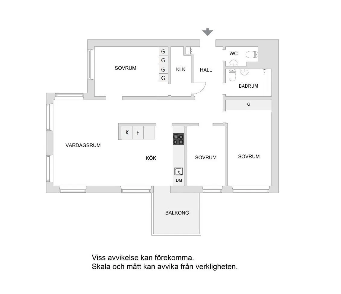 Hyreslägenhet på Skarpnäck i skarpnack
