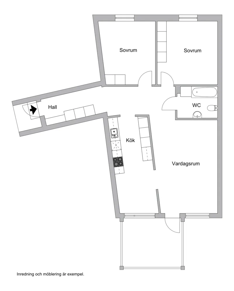 Hyreslägenhet på Linköping i linkoping