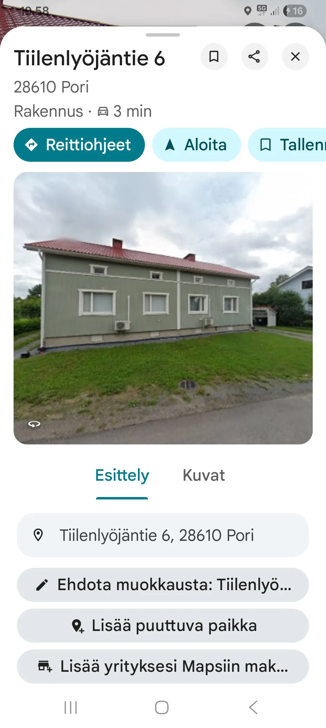 Hyresbostad på Pori i pori