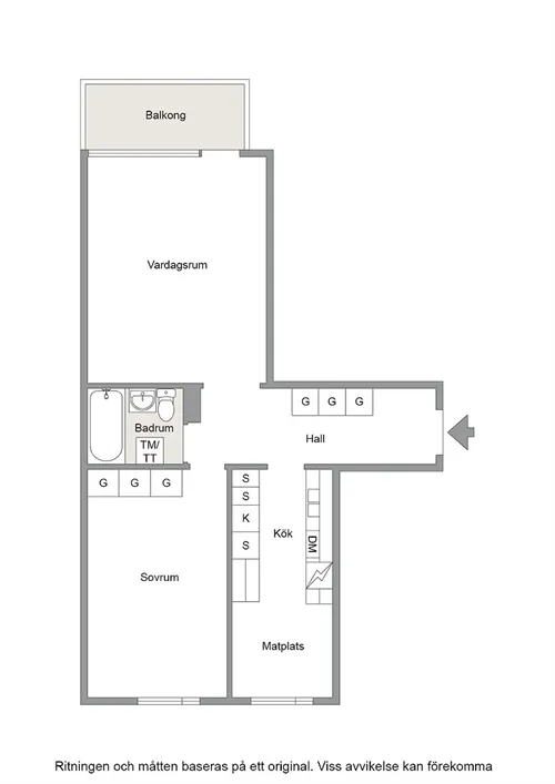 Hyreslägenhet på Gävle i gavle