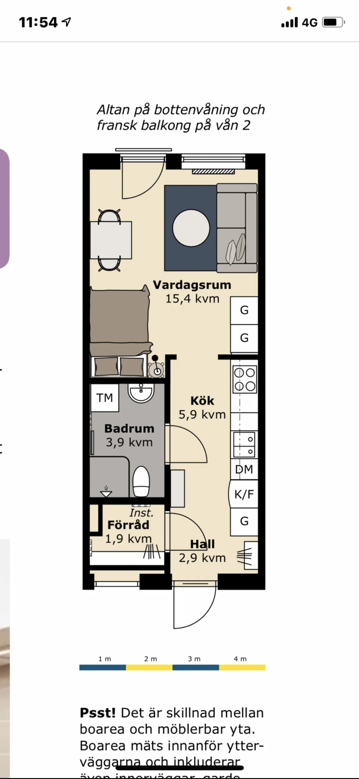 Hyreslägenhet på Åkersberga i akersberga