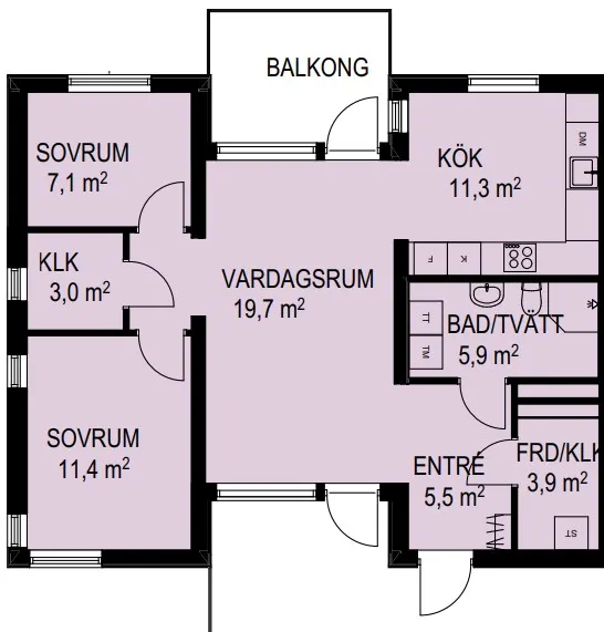 Hyreslägenhet på Stockholm i stockholm