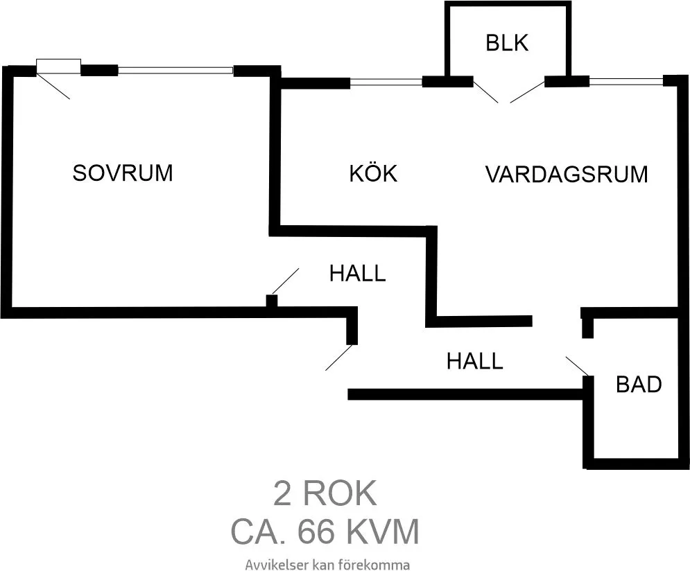 Hyreslägenhet på Västerås i vasteras