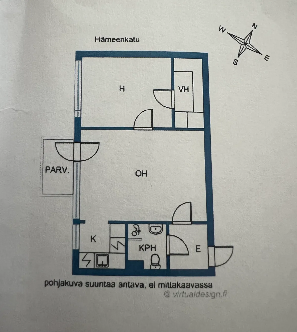 Hyreslägenhet på Turku i turku