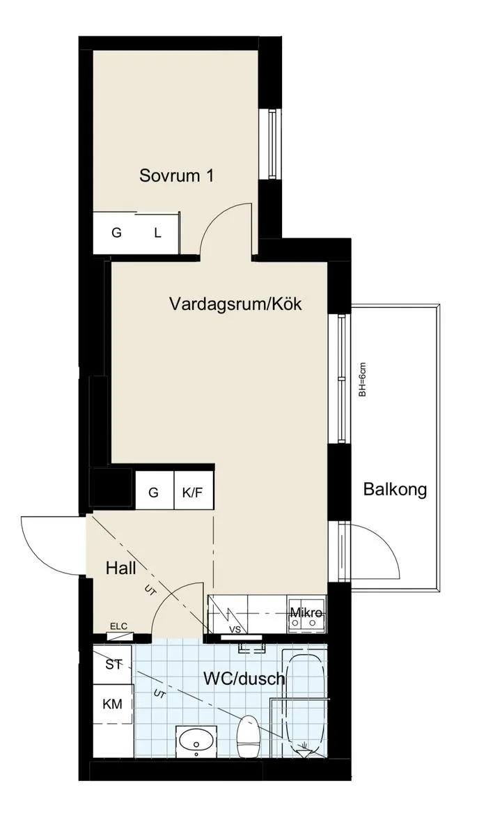 Hyreslägenhet på Stockholm i stockholm