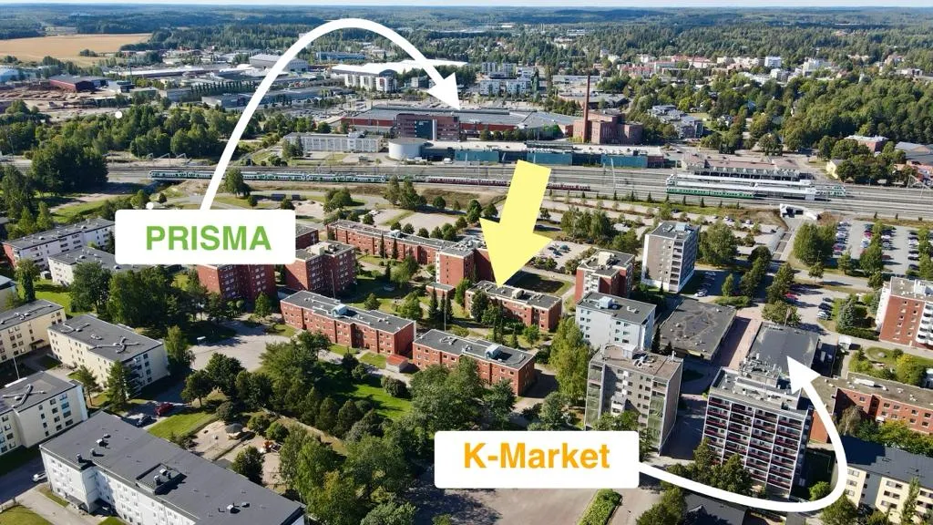 Hyreslägenhet på Riihimäki i riihimaki