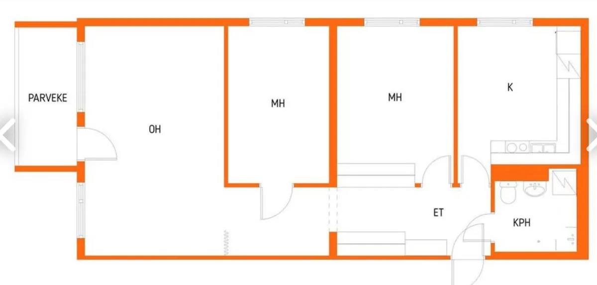 Hyreslägenhet på Kerava i kerava