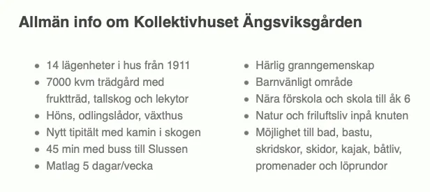 Hyreslägenhet på Värmdö i varmdo