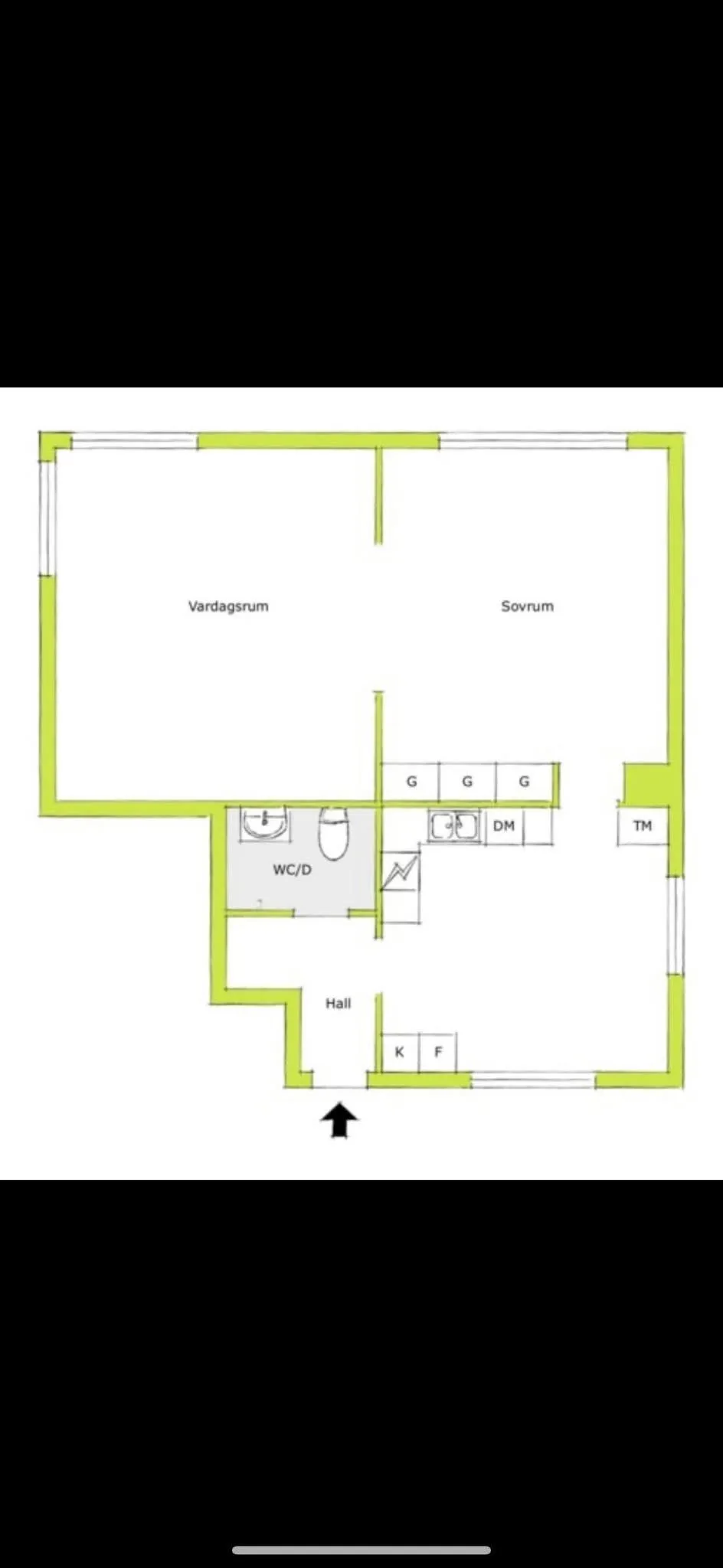 Hyreslägenhet på Uddevalla i uddevalla