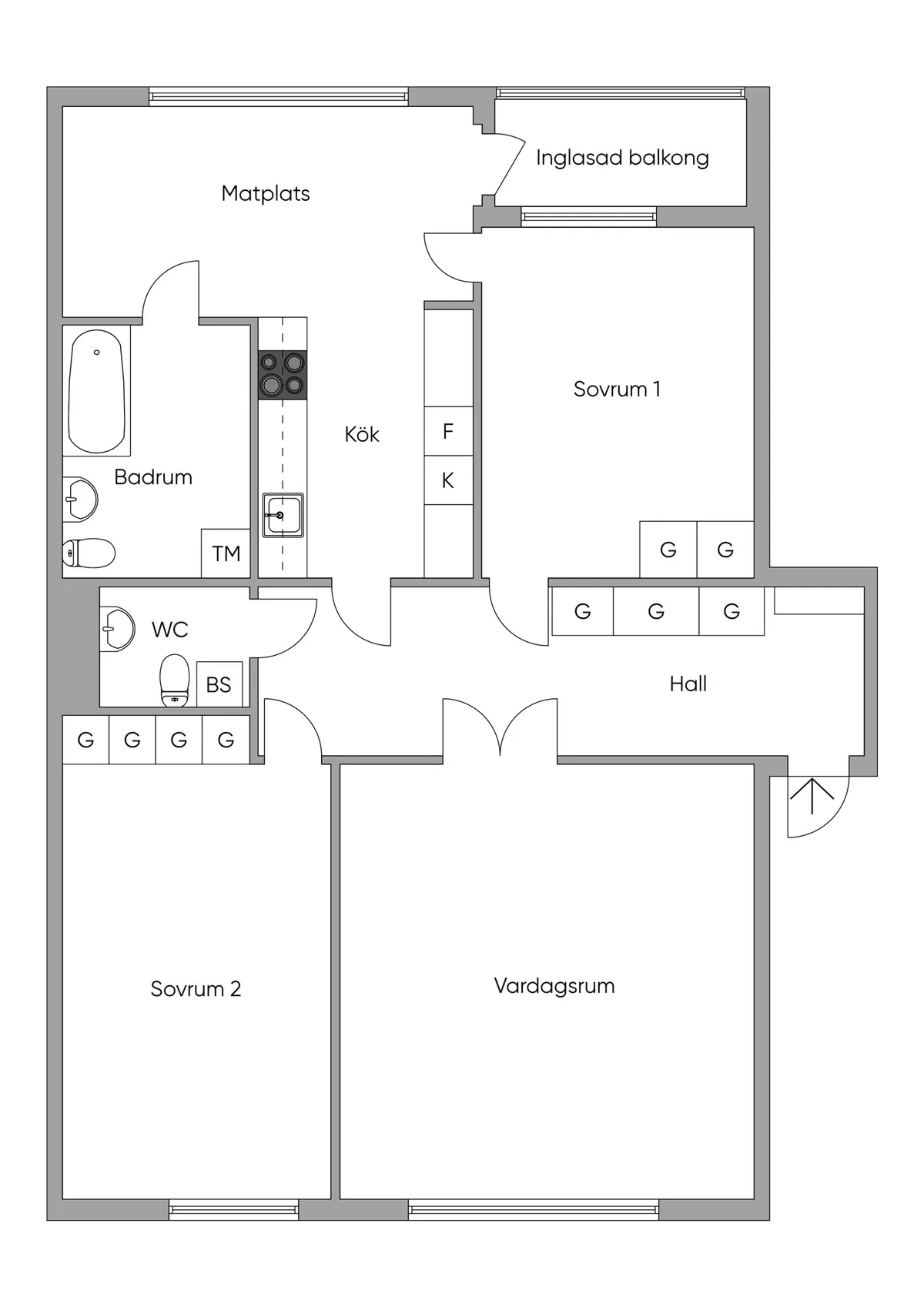 Hyreslägenhet på Skärholmen i skarholmen