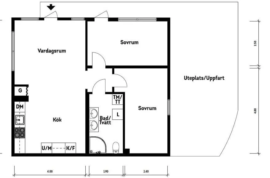 Hyreslägenhet på Onsala i onsala