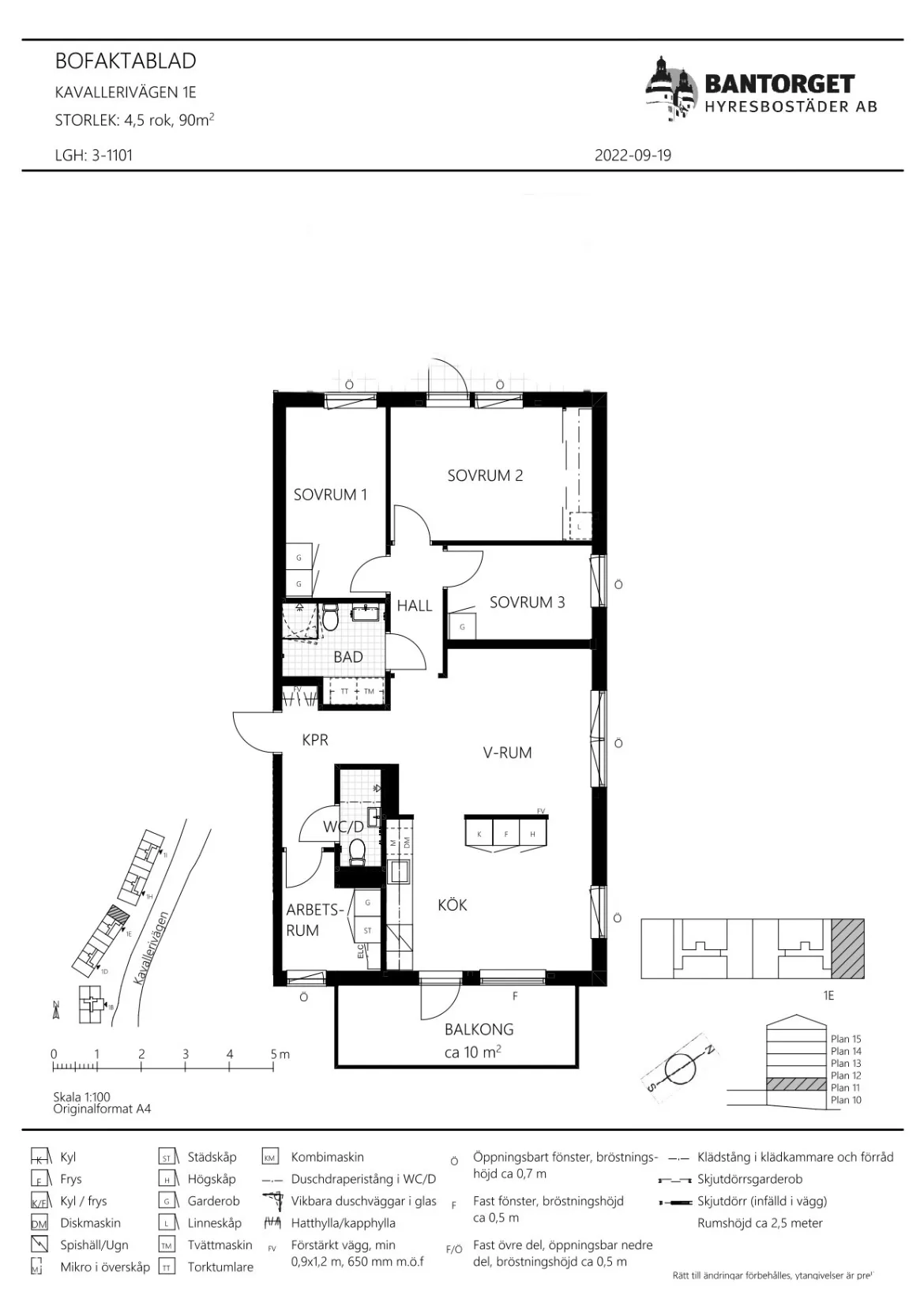 Hyreslägenhet på Sundbyberg i sundbyberg