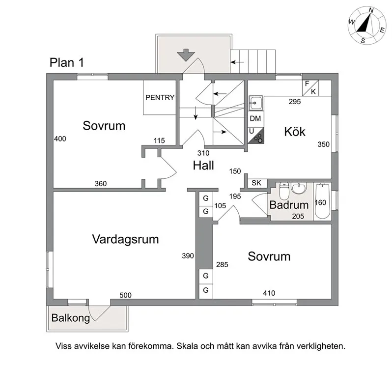 Hyreslägenhet på Valdemarsvik i valdemarsvik