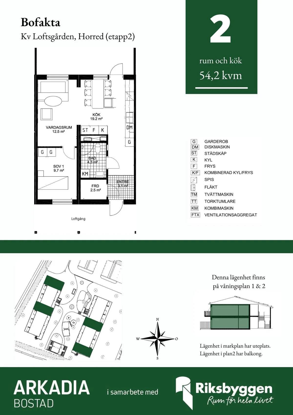 Hyreslägenhet på Horred i horred