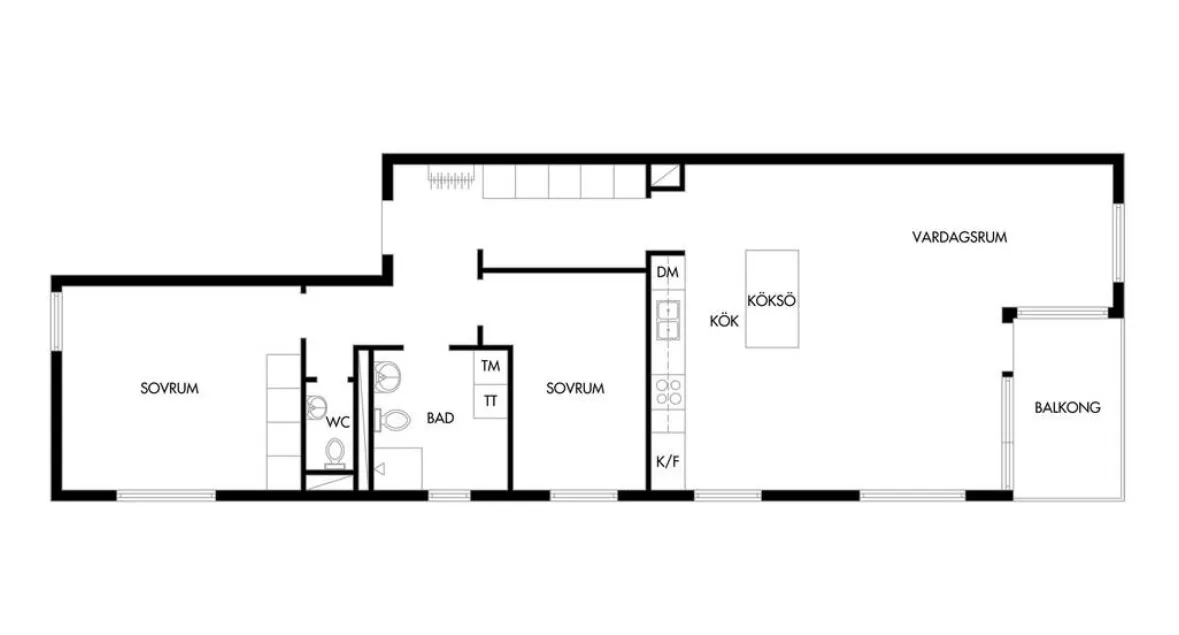 Hyreslägenhet på Limhamn i limhamn