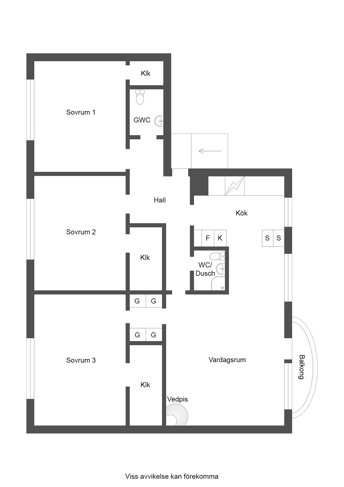 Hyreslägenhet på Söderfors i soderfors