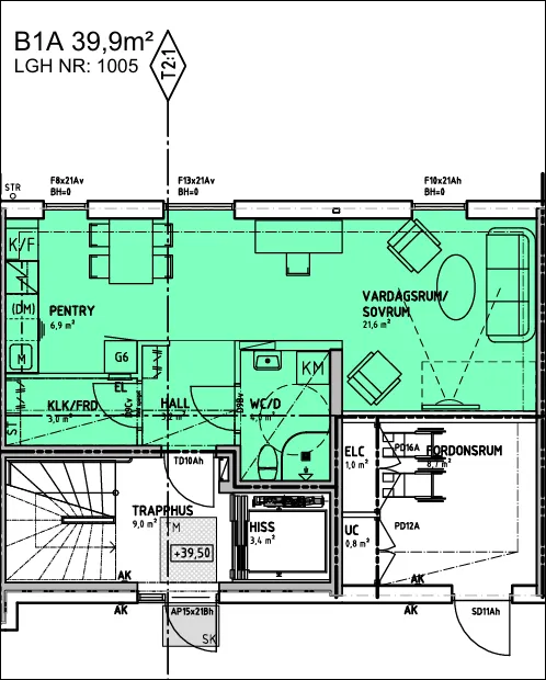 Hyreslägenhet på Umeå i umea