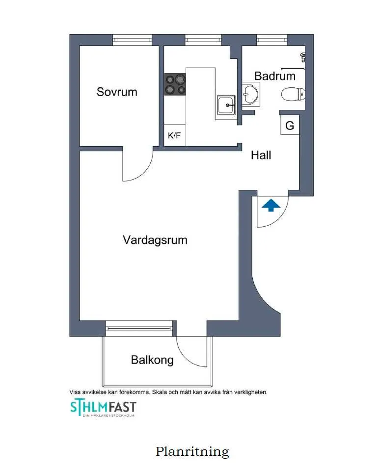 Hyreslägenhet på Bromma i bromma