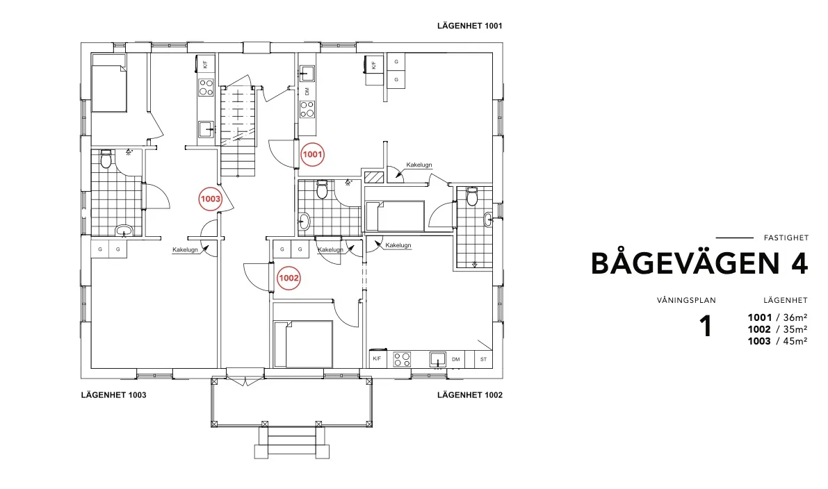 Hyreslägenhet på Västerås i vasteras