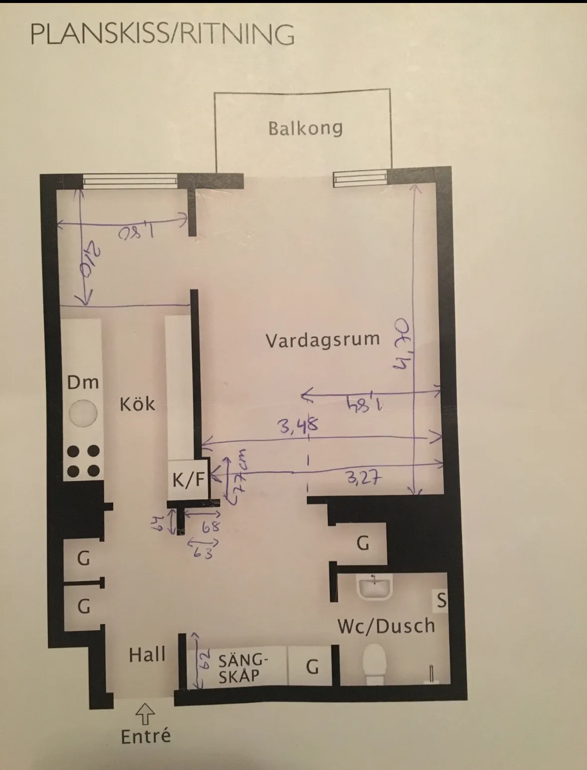 Hyreslägenhet på Stockholm i stockholm