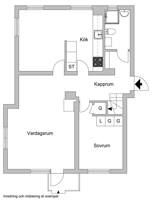 Hyreslägenhet på Halmstad i halmstad