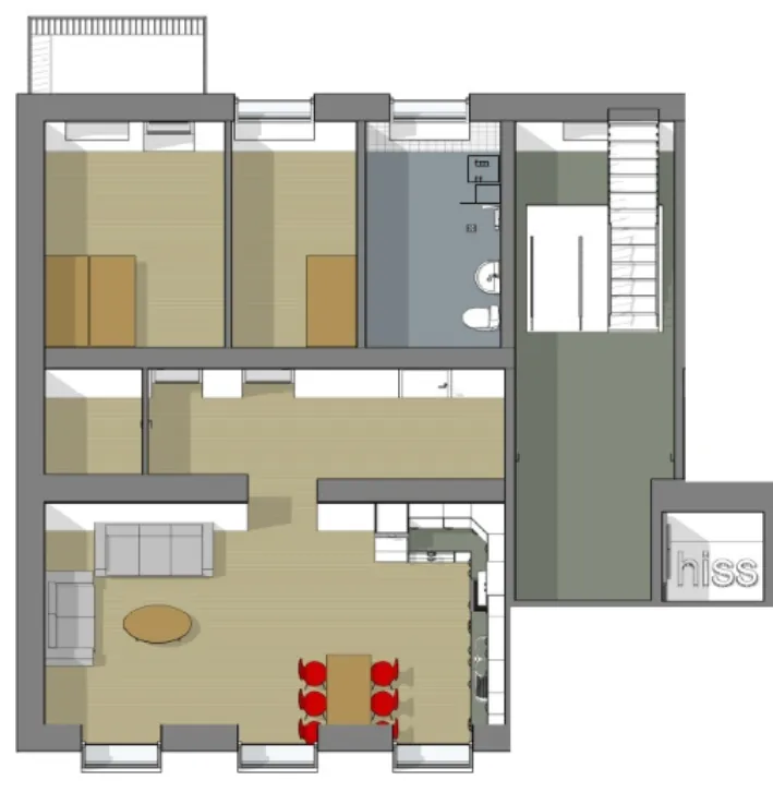 Hyreslägenhet på Östersund i ostersund