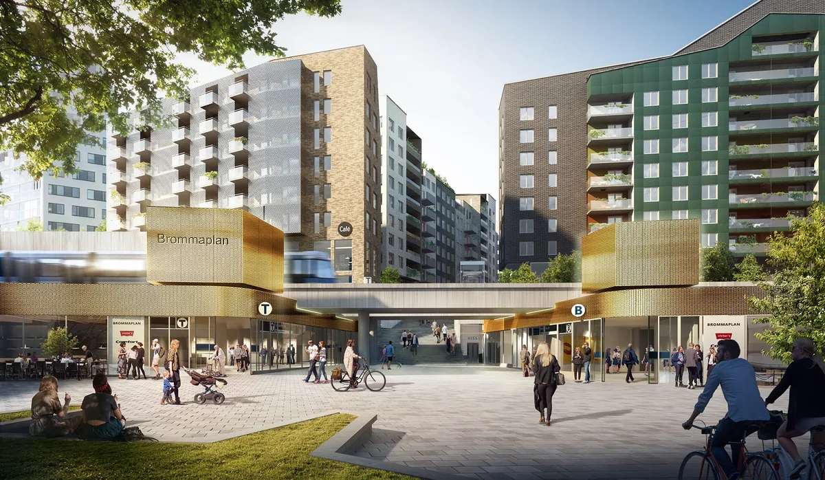 Hyreslägenhet på Bromma i bromma