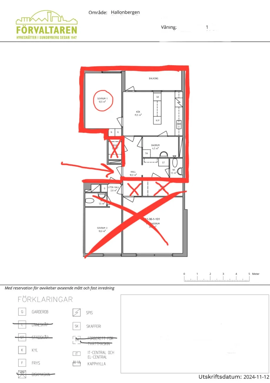 Hyreslägenhet på Sundbyberg i sundbyberg