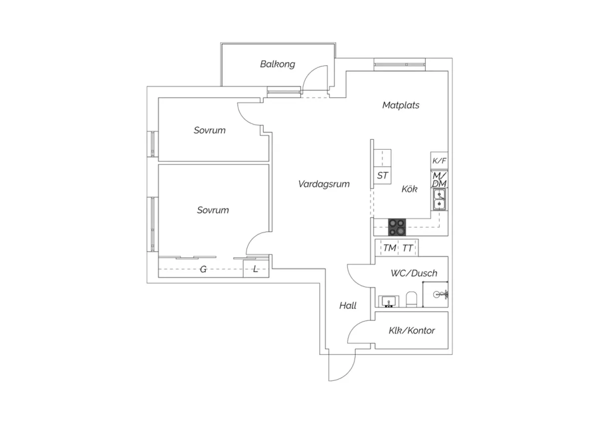 Hyreslägenhet på Malmö i malmo