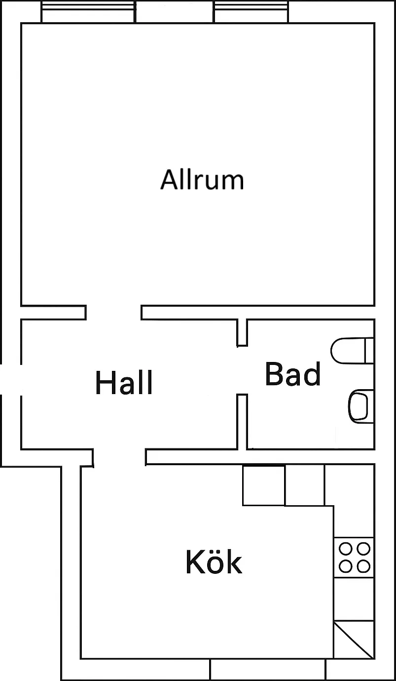 Hyreslägenhet på Borlänge i borlange