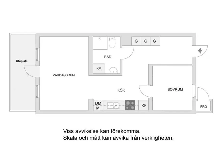 Hyreslägenhet på Kista i kista