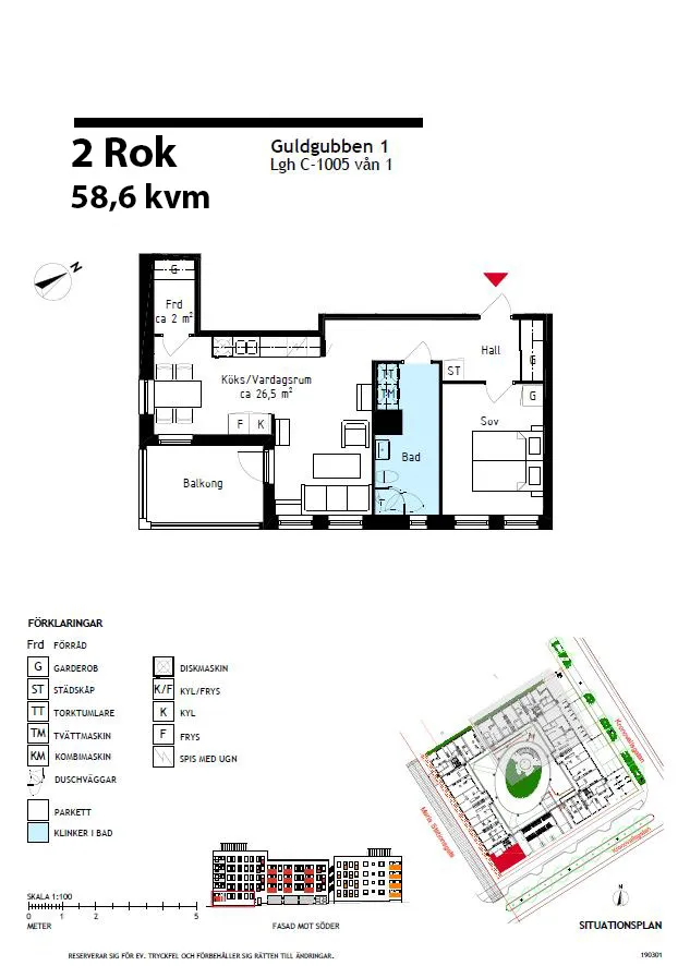 Hyreslägenhet på Helsingborg i helsingborg