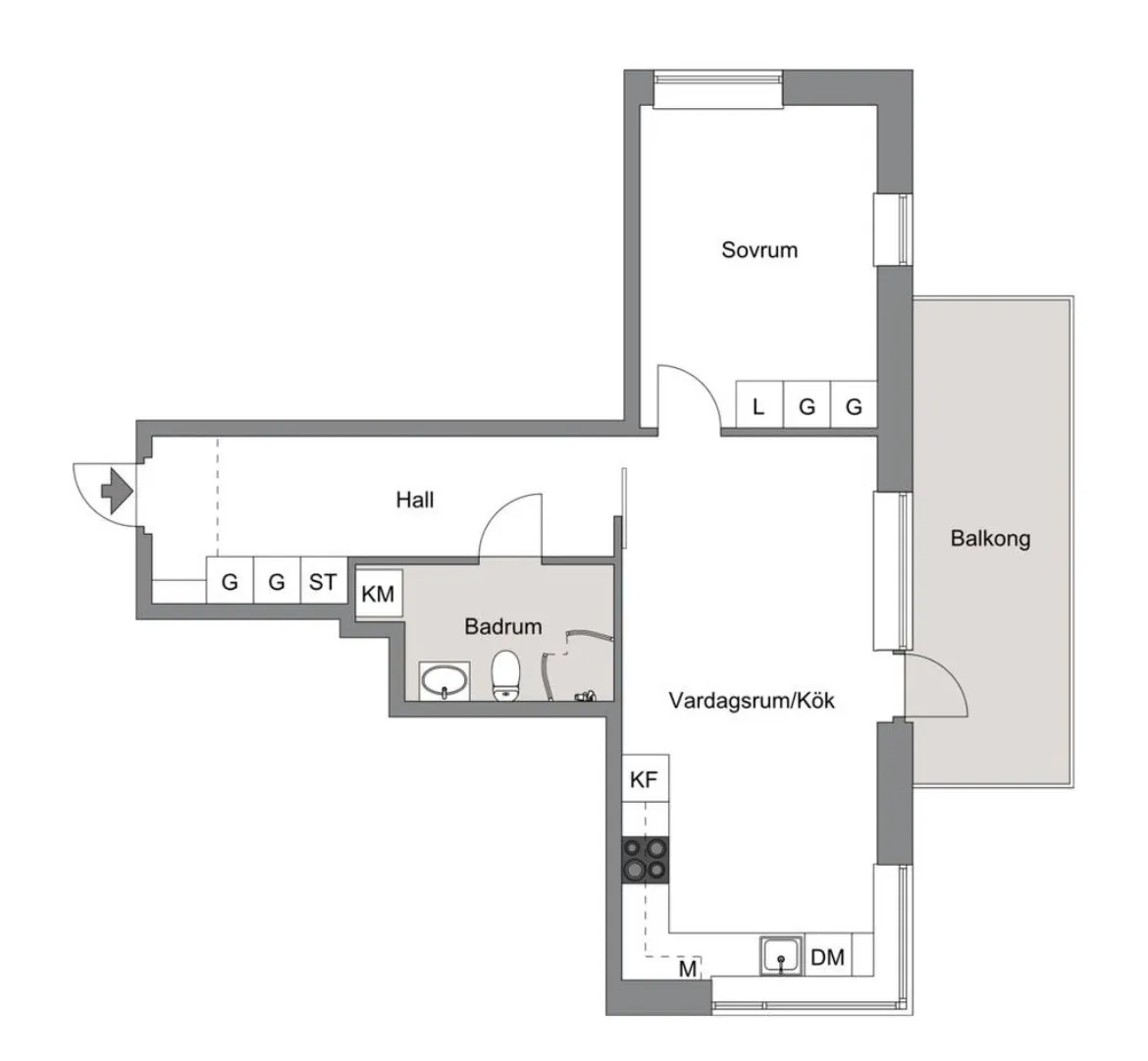 Hyreslägenhet på Örebro i orebro