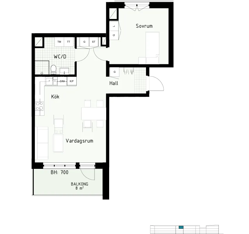 Hyreslägenhet på Uppsala i uppsala