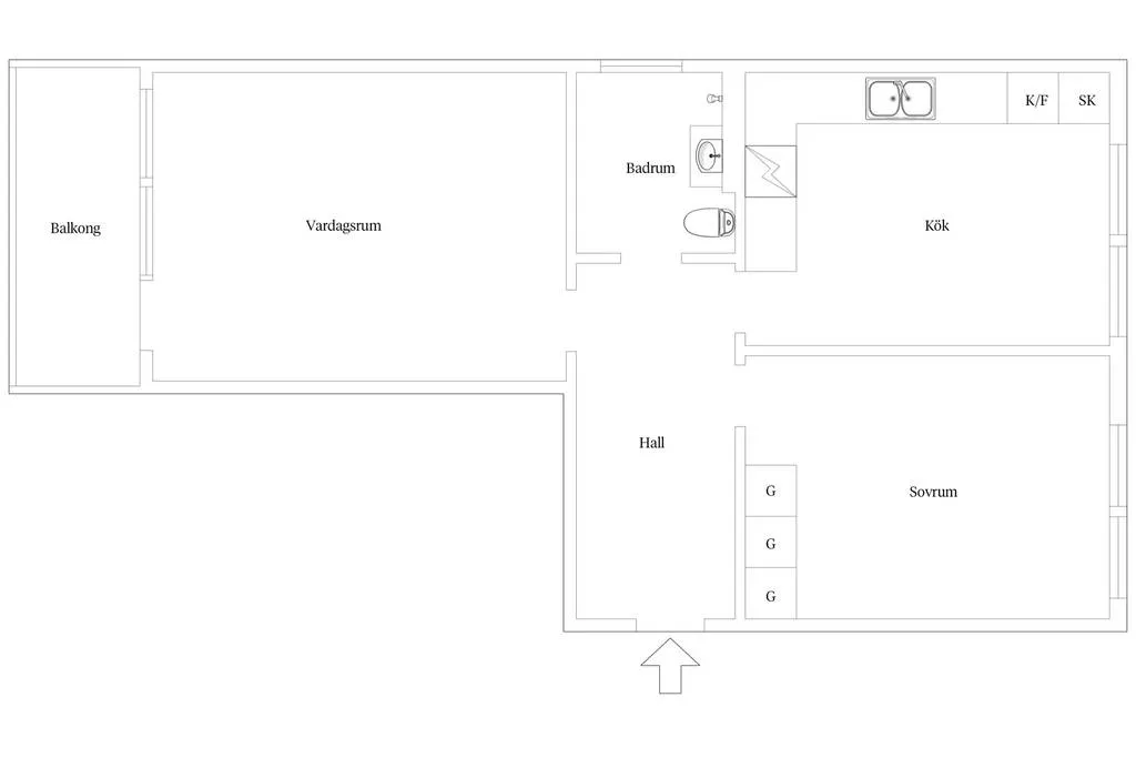 Hyreslägenhet på Malmö i malmo