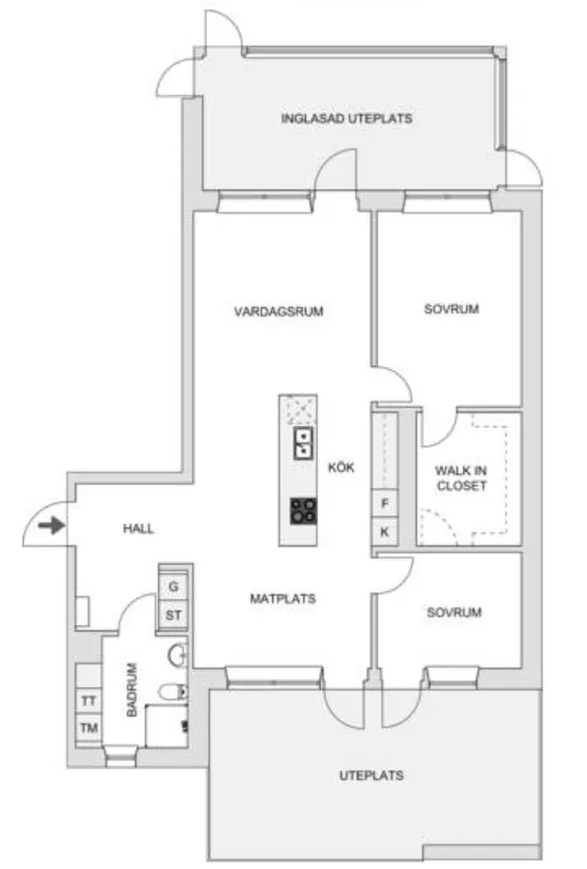 Hyreslägenhet på Jönköping i jonkoping