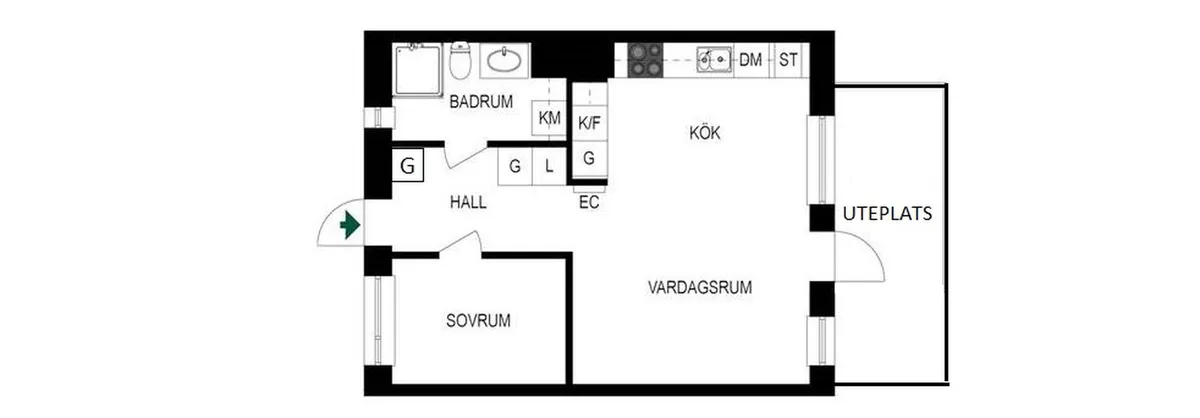 Hyreslägenhet på Järfälla i jarfalla