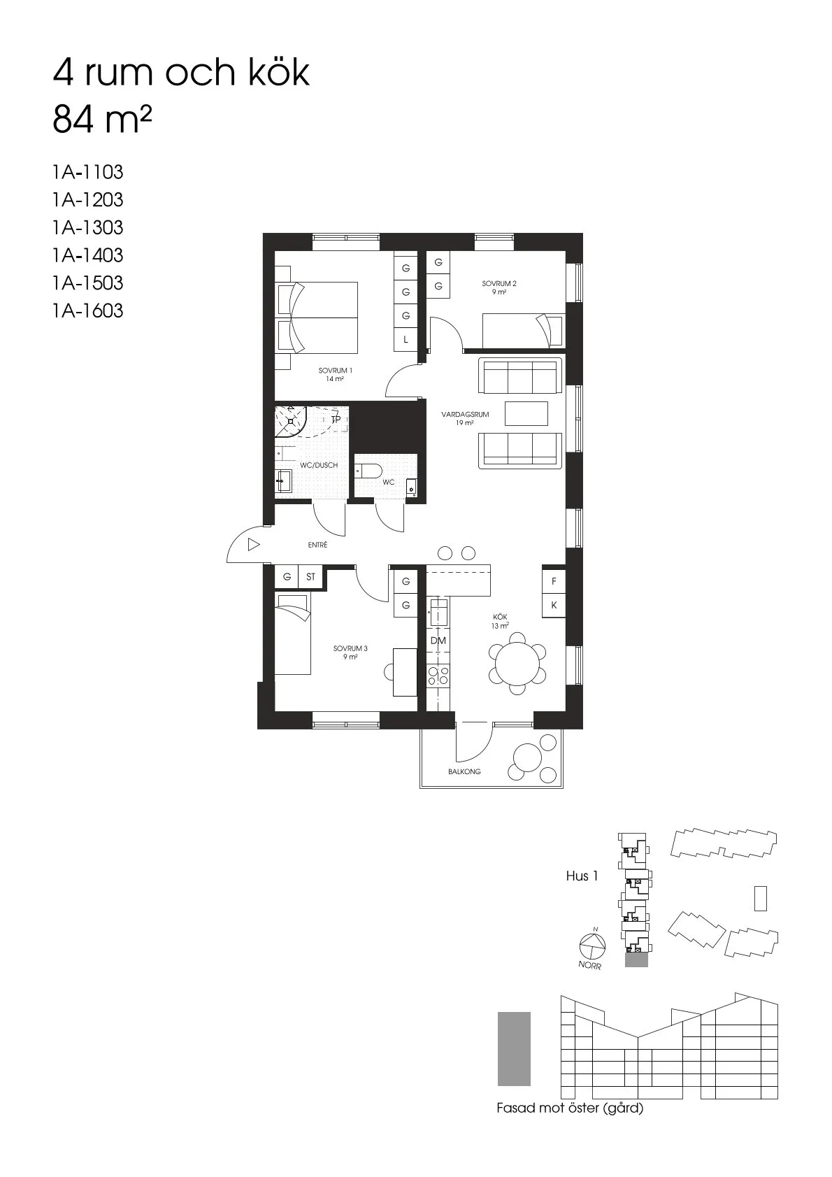 Hyreslägenhet på Växjö i vaxjo