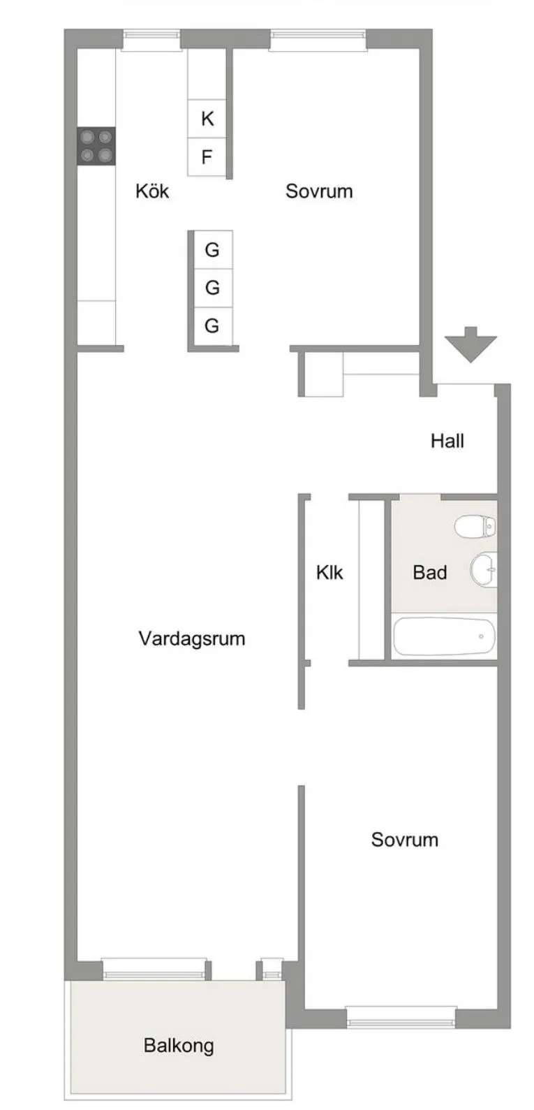 Hyreslägenhet på Falun i falun