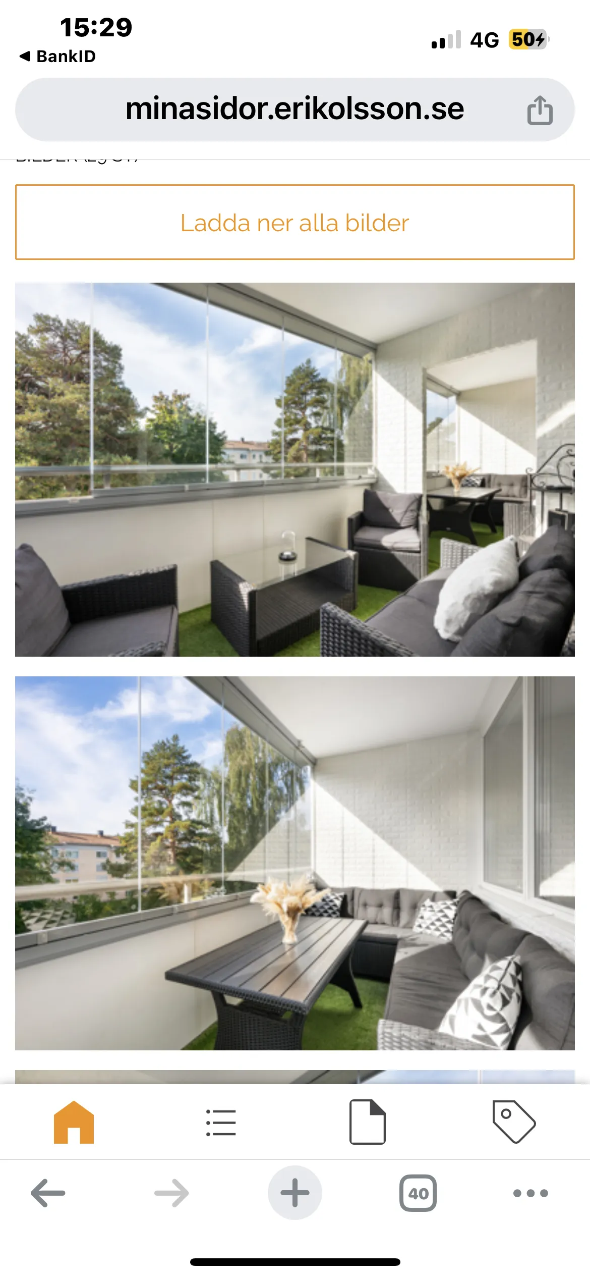 Hyreslägenhet på Handen i handen