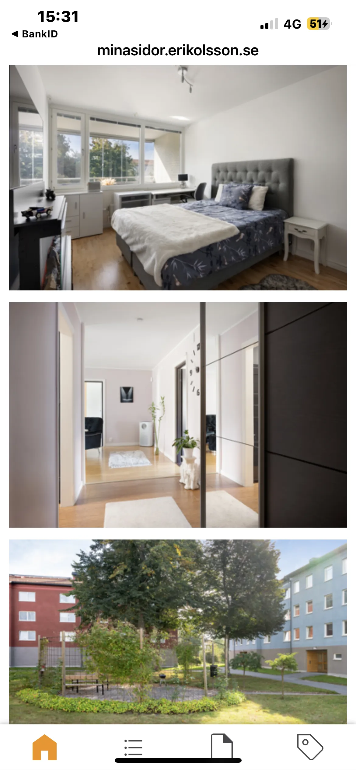 Hyreslägenhet på Handen i handen