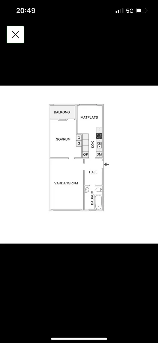 Hyreslägenhet på Linköping i linkoping