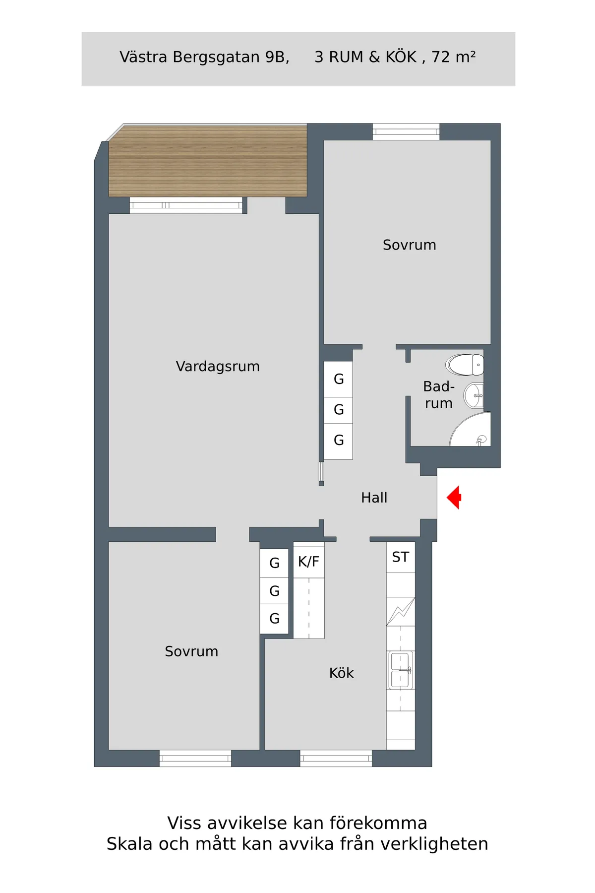 Hyreslägenhet på Tranås i tranas