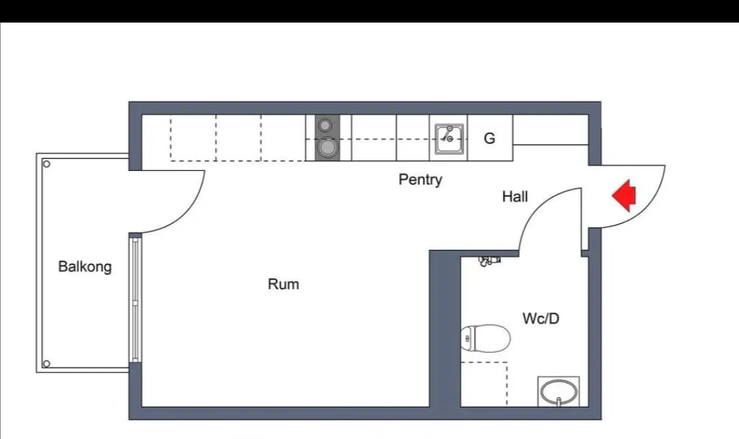 Hyreslägenhet på Järfälla i jarfalla